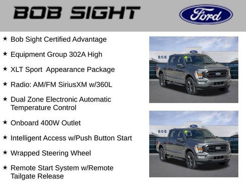 Used 2023 Ford F150 XLT w/ Equipment Group 302A High image 3