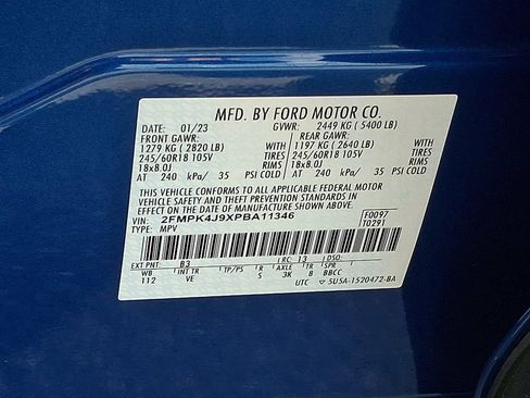 Certified 2023 Ford Edge SEL w/ Convenience Package AWD/4WD image 28