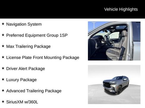 Certified 2024 Chevrolet Tahoe RST w/ Luxury Package AWD/4WD image 11