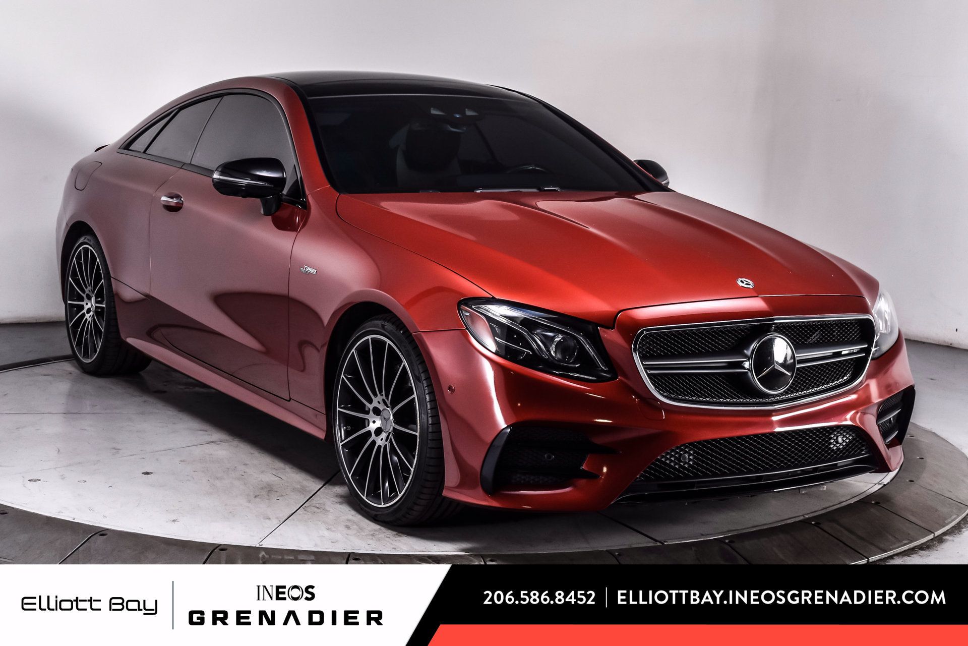 Used 2019 Mercedes-Benz E 53 AMG 4MATIC Coupe w/ Parking Assistance Package image 1