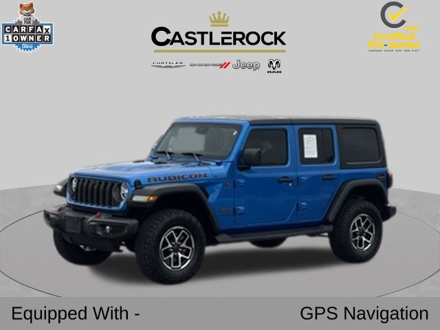Certified 2024 Jeep Wrangler Unlimited Rubicon w/ Technology Group AWD/4WD image 1