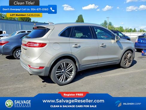 Used 2015 Lincoln MKC AWD w/ Equipment Group 102A Reserve image 4