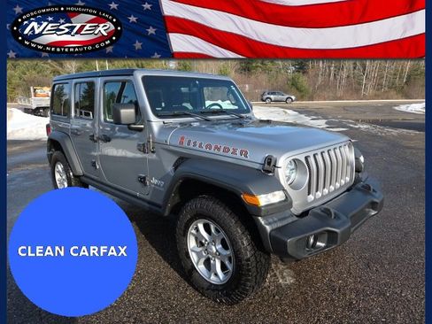Used 2021 Jeep Wrangler Unlimited Islander w/ Uconnect 4C Nav & Sound Group image 1