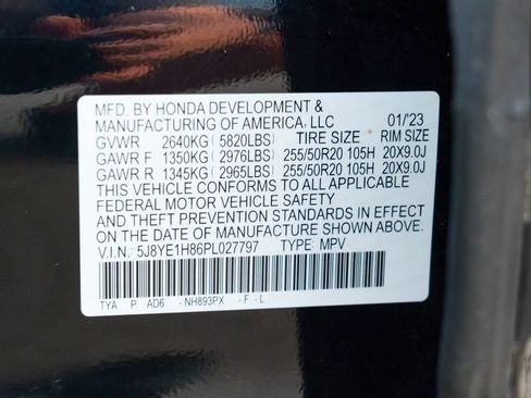 Used 2023 Acura MDX SH-AWD w/ Advance Package image 67
