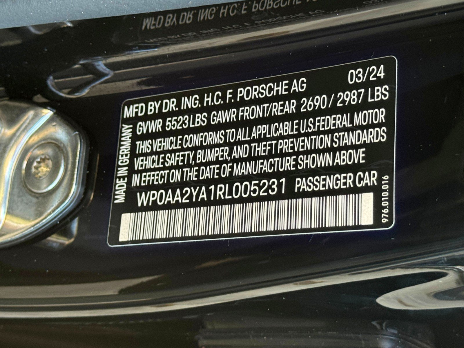 Used 2024 Porsche Panamera w/ Premium Package RWD image 54