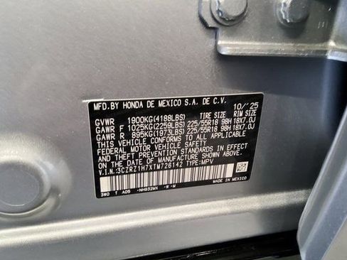 New 2026 Honda HR-V EX-L image 41