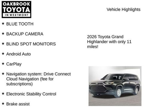 Used 2026 Toyota Grand Highlander XLE image 7
