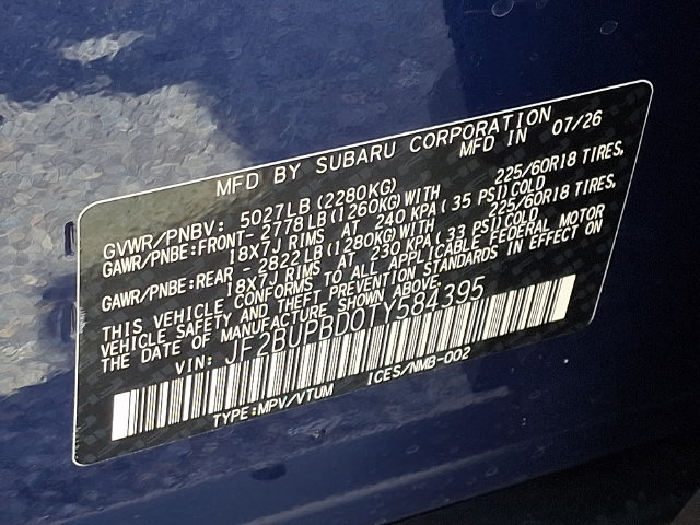 New 2026 Subaru Outback Premium AWD/4WD image 17