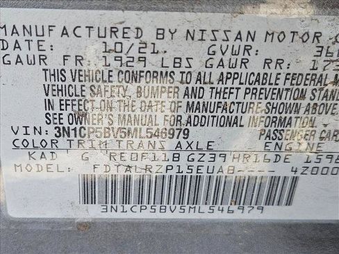 Used 2021 Nissan Kicks S FWD image 15
