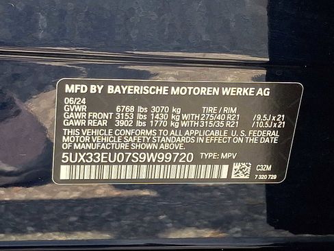 Used 2025 BMW X5 M60i w/ Executive Package image 27