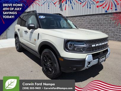 Certified 2025 Ford Bronco Sport Badlands