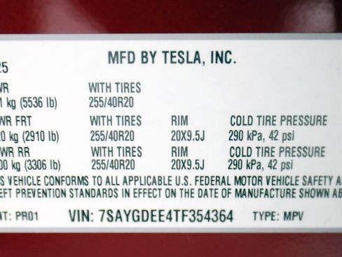 Used 2026 Tesla Model Y Long Range AWD/4WD image 43