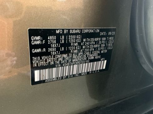 Used 2024 Subaru Outback Touring w/ Popular Package #2 AWD/4WD image 39
