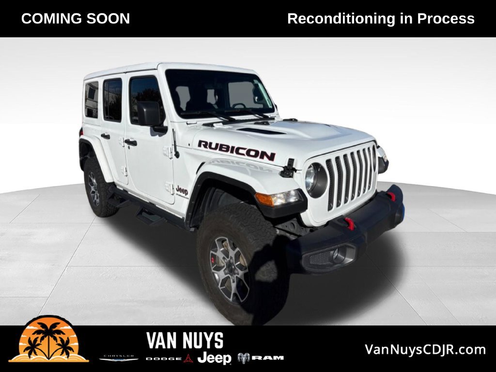 Used 2023 Jeep Wrangler Unlimited Rubicon w/ Cold Weather Group AWD/4WD image 1
