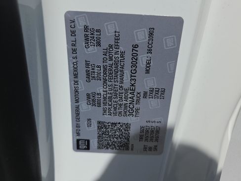 New 2026 Chevrolet Silverado 1500 W/T w/ WT Value Package RWD image 16
