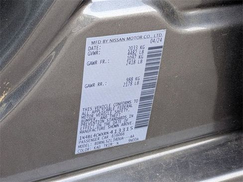 Certified 2024 Nissan Altima 2.5 SR image 36