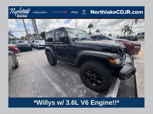 Used 2022 Jeep Wrangler Willys image 1