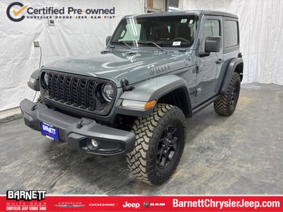 Certified 2025 Jeep Wrangler Sport