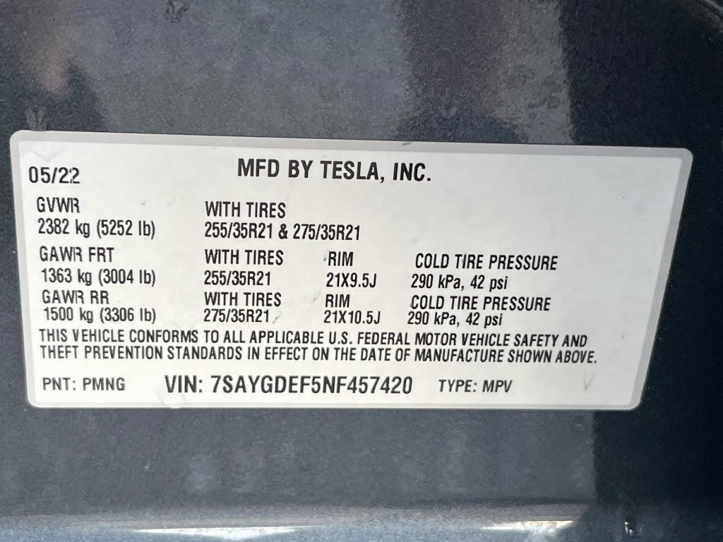 Used 2022 Tesla Model Y Performance AWD/4WD image 30