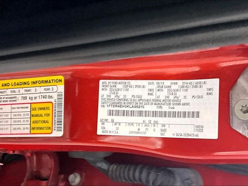 Used 2019 Ford Ranger XLT w/ Equipment Group 301A Mid image 68