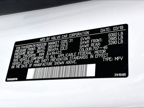 Used 2019 Volvo XC90 T5 Momentum image 35