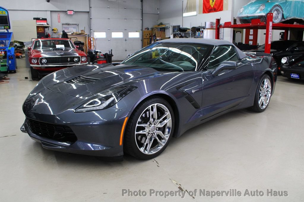 Used 2014 Chevrolet Corvette Stingray Convertible w/ 3LT Preferred Equipment Group RWD image 52