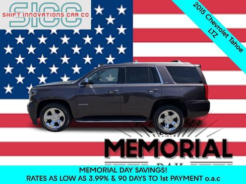 Used 2015 Chevrolet Tahoe LTZ AWD/4WD image 3