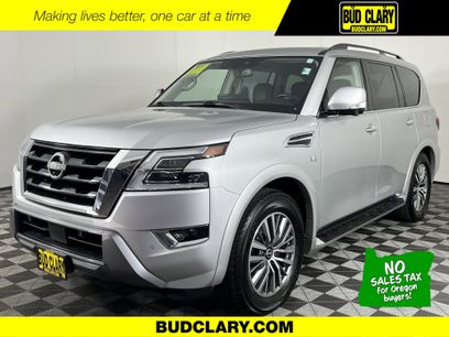 Used 2021 Nissan Armada SL w/ Captain's Chairs Package