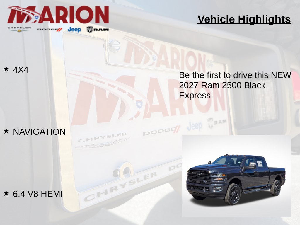 New 2027 RAM 2500 Tradesman AWD/4WD image 5