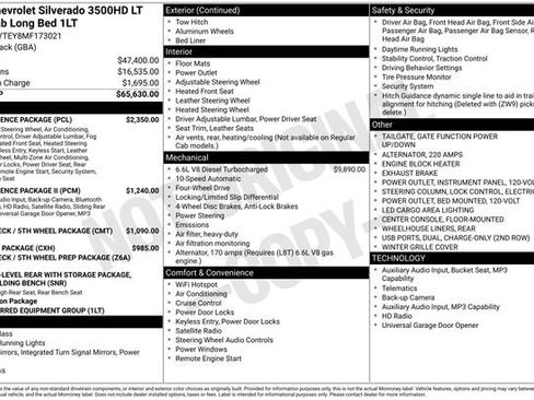 Used 2021 Chevrolet Silverado 3500 LT w/ Convenience Package image 5