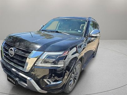 Used 2021 Nissan Armada Platinum w/ Captain's Chairs Package