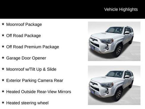 Used 2024 Toyota 4Runner TRD Off-Road Premium w/ Moonroof Package AWD/4WD image 4
