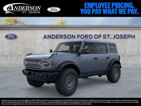 New 2025 Ford Bronco Badlands AWD/4WD image 1