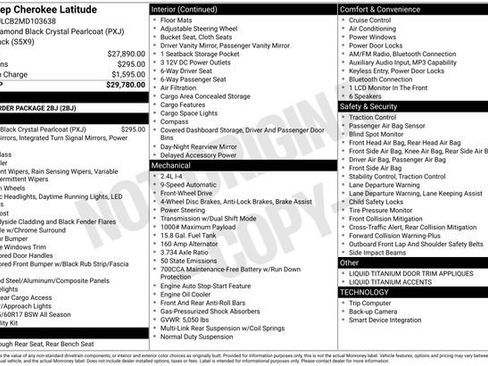 Used 2021 Jeep Cherokee Latitude image 50