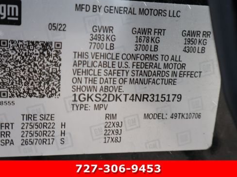 Used 2022 GMC Yukon Denali w/ Max Trailering Package AWD/4WD image 27