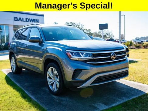 Used 2021 Volkswagen Atlas SE w/ Towing Package image 1