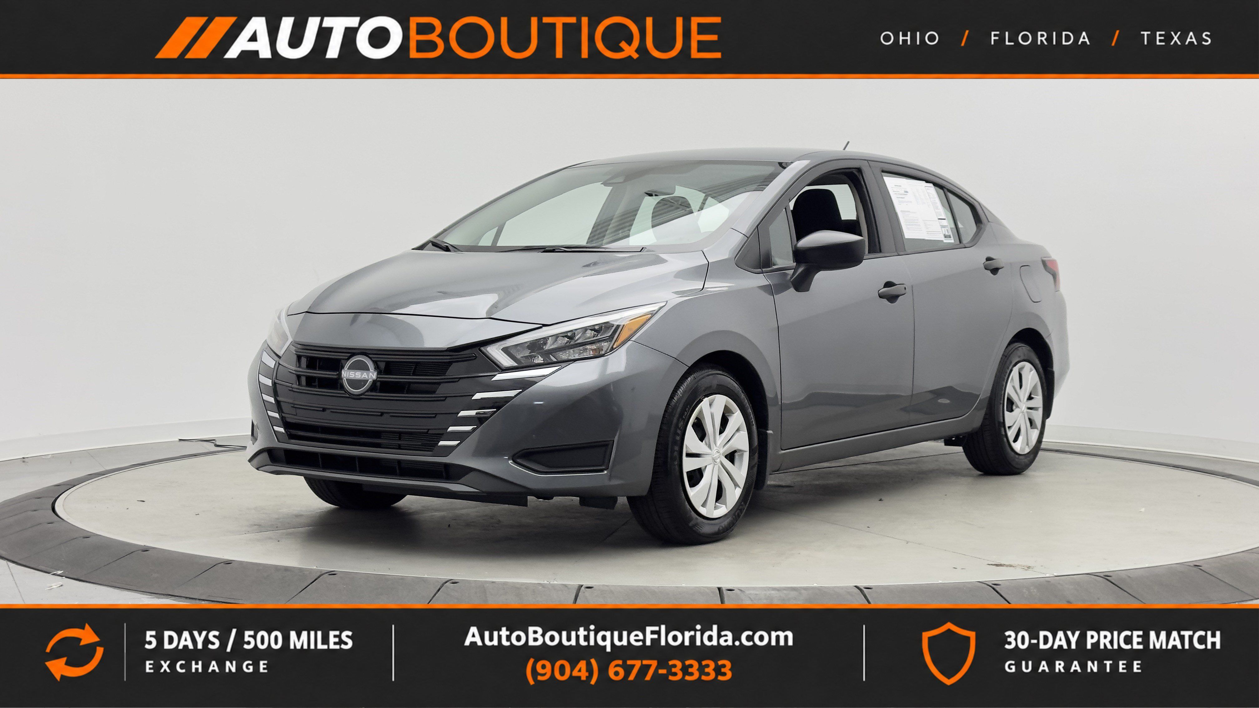 Used 2025 Nissan Versa S w/ Trunk Package FWD image 1