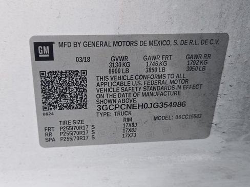Used 2018 Chevrolet Silverado 1500 W/T RWD image 14
