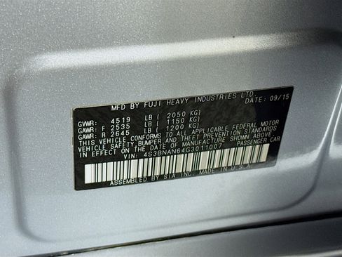 Used 2016 Subaru Legacy 2.5i Limited image 38