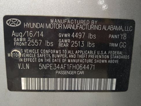 Used 2015 Hyundai Sonata Sport w/ Option Group 03 FWD image 33