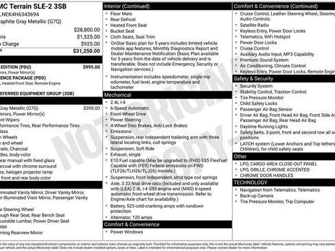 Used 2017 GMC Terrain SLE w/ Chrome Edition image 2