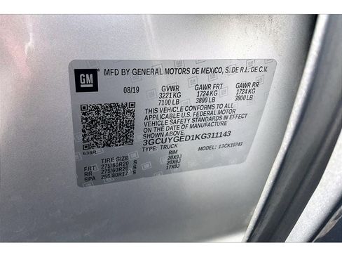 Used 2019 Chevrolet Silverado 1500 LTZ AWD/4WD image 34