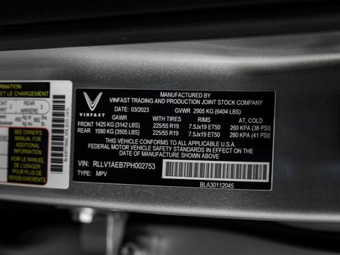 Used 2023 VinFast VF 8 Eco AWD/4WD image 70