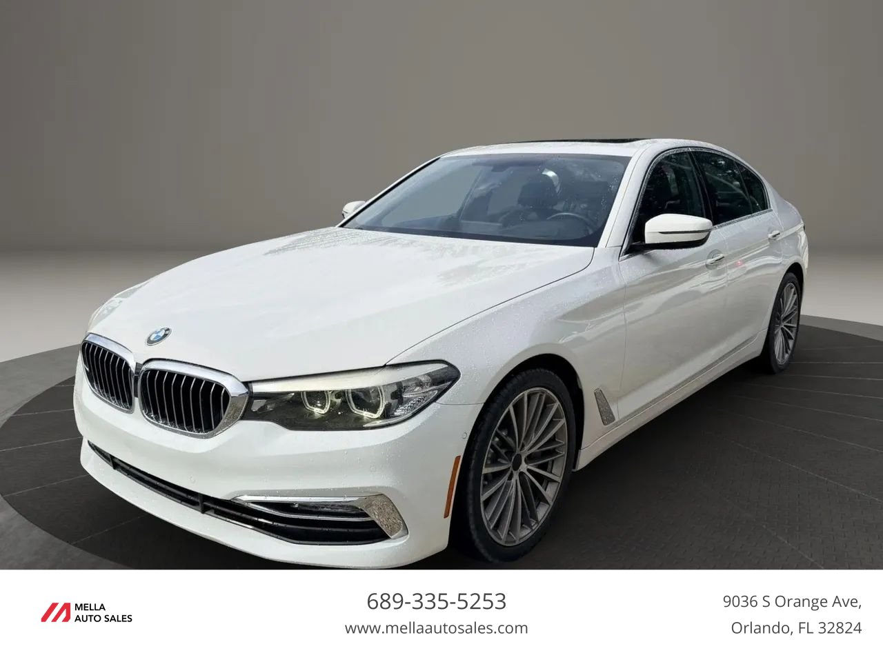Used 2017 BMW 530i RWD image 1