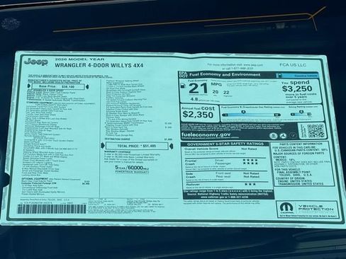 New 2026 Jeep Wrangler Willys image 27