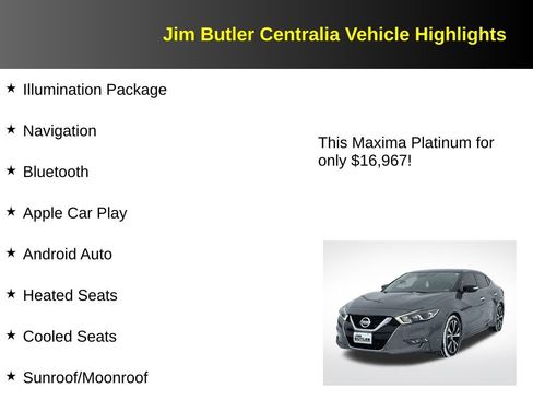 Used 2018 Nissan Maxima Platinum image 5