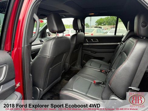 Used 2018 Ford Explorer Sport AWD/4WD image 12