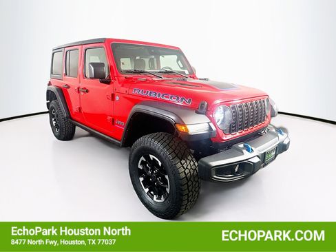 Used 2024 Jeep Wrangler Unlimited Rubicon 4xe AWD/4WD image 1
