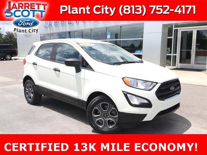 Certified 2021 Ford EcoSport S