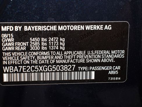 Used 2016 BMW 740i 740i image 37